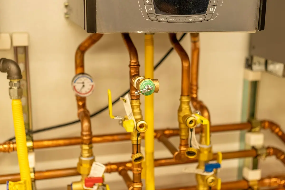 Licensed technician providing Slab Leak Repair for a homeowner in Collegeville