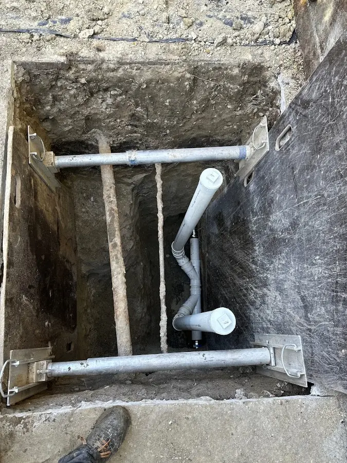 Experienced plumber completing Gas Line Repair work in Collegeville